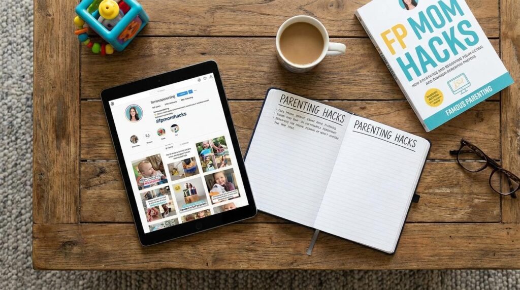 fpmomhacks parenting advice by famousparenting