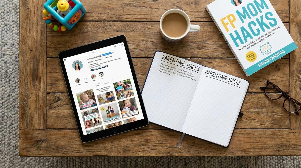 fpmomhacks parenting advice by famousparenting