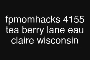 fpmomhacks 4155 tea berry lane eau claire wisconsin