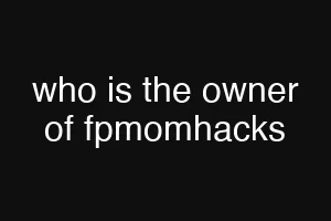 who is the owner of fpmomhacks